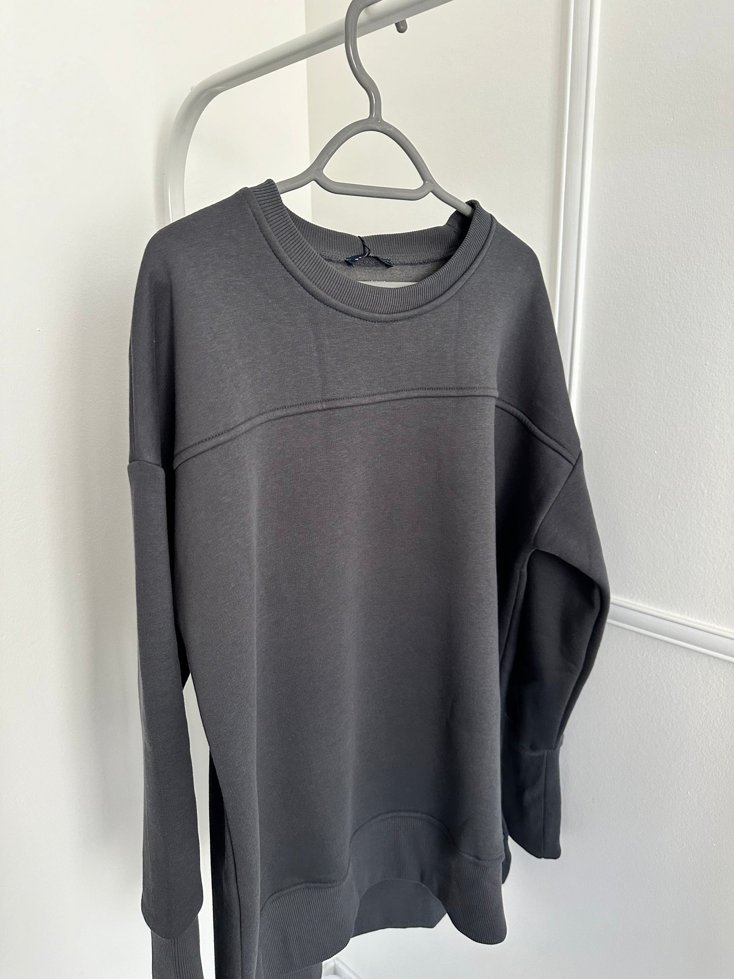Üç İplik Şardonlu Sweatshirt